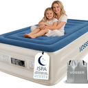 VOSSER Twin Air Mattress with Built in Pump,18'' Raised Blow Up Bed,XL-Long