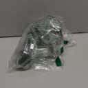 4 Pack Christmas Stocking and Garland Holders with 2 Hooks, Mantle Garland Holder for Hanging Christmas Stockings, Adjustable Fireplace Garland Holder & Stocking Hanger, Max 2.1" Thick Mantle - Black