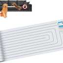 SEERWAY Scat Pet Shock Mat Indoor, Safe Shock Training Pads for Dogs and Cats, Electric Repellent Mat Keeps Pets Off Couch, Sofa, Counter Top, 3 Training Modes, 60"x12" Rectangular, Battery Operated