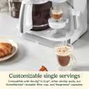 Cuisinart Coffee Center Barista Bar 4-in-1 Coffee Maker, Single-Serve Pods Compatible, Coffeemaker, Three Brewing Sizes, SS-4N1WNAS, White