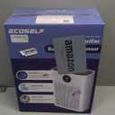 Air Purifiers for Home Large Room, Cover Up to 2400 Ft with True HEPA Filter, Smart Mode, PM2.5 Air Quality Display, 22dB Sleep Mode, Aromatherapy with 2X-Purification & 360Air Outlet, HAP603, White