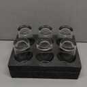 Drinking Glasses, 13.5oz Highball Glasses Drinking Set Of 6, Borosilicate Water Glass Cups, Clear Vintage Glassware for Juice, Mojito, Tom Collins & Mixed Cocktail Drinks