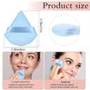 Pimoys 6 Pieces Triangle Powder Puff Soft Makeup Sponge Make Puff for Face Powder Cosmetic Foundation Sponge Makeup Tool