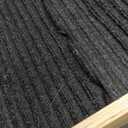 Dog Ramp for Bed - Foldable Small to Large Dog Ramp for Couch - 6 Adjustable Height from 12" to 24" - Stairs with High Traction Mat - Wooden Portable Ramp for Dogs to Get on Bed Couch Car Up to 200LBS (Burlywood(black))