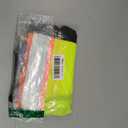 JKSafety Women Hi-Vis Reflective Safety Vest | Neon Color body Sewed Reflective Strips Breathable Lightweight ANSI Compliant (Yellow)