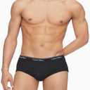 Calvin Klein Men's Cotton Classics 5-pack Brief (Black)