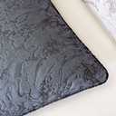 Homey Cozy Velvet Decorative Pillow, 20"x20", Ecru