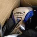 Callaway Golf Men's Strata Complete 12 Piece Package Set (Blue, 12 Piece (Driver, 3-wood, 5-hybrid, 6i, 7i, 8i, 9i, Pitching wedge, Blade putter) (Strata), Men's, Right Hand)