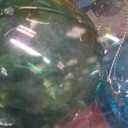 Neioaas 60MM Iridescent Plastic Ball  12PCS Xmas Ornament Balls Set, Plastic Iridescent Decorative Hanging Ornaments for Xmas Tree Wedding Valentine's Day Party Decorations(Multicolored)