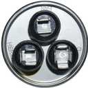 Genteq - 50 + 7.5 uF MFD x 370 VAC GE Industrial Replacement Dual Capacitor Round # C35075R / 97F9971