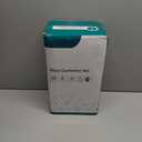 HOMBERKING 10 Pack Borosilicate Glass Meal Prep Containers with Locking Lids, Glass Food Storage Containers Set, Airtight Lunch Bento Boxes, BPA-Free & Leak Proof, 36oz & 14oz, Freezer, Oven Safe (Black)