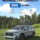 Roof Rack Cross Bars Compatible with Honda Pilot 2023 2024 2025 2026 Elite Sport Touring Trailsport (Except LX and EX-L) with Raised Side Rails, Heavy Duty All-Metal Aluminum Crossbar Luggage Racks