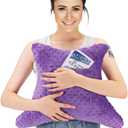 Hysterectomy Recovery Pillow with Pocket, Post-Surgery Abdominal Support Cushion, C-Section & Tummy Tuck Pillow, Mastectomy and Hernia Surgery Comfort Pillow(Purple)