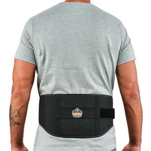 Ergodyne ProFlex 1500 Weight Lifters Style Back Support Belt, X-Large, Black