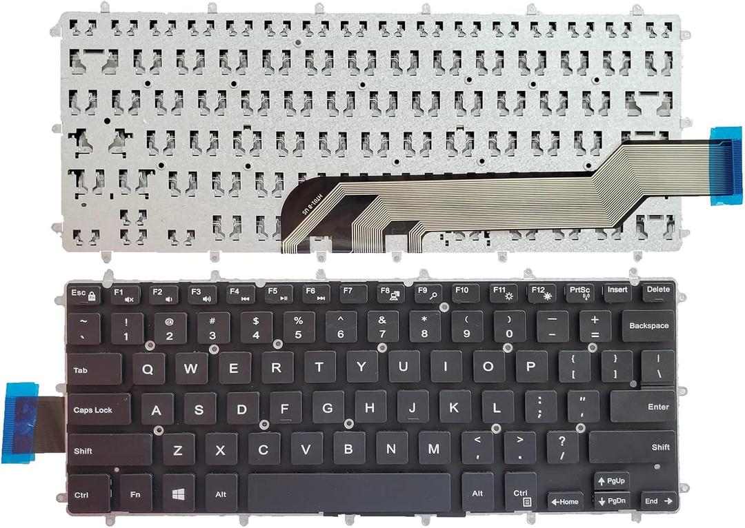 Laptop Replacement US Layout Keyboard for Dell Inspiron 5368 5378 5370 5379 5568 5578 5579 7368 7370 7373 7375 7378 7460 7466 7467 7560 7569 7570 7572 7573 7579 P69G P69G001 P83G P83G001 P58F P58F001