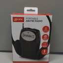 GPX Portable AM/FM Radio, Black (R116B)