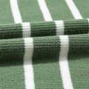 Dokotoo Oversized Womens Sweater 2025 Fall Winter Striped Sweaters Casual Trendy Sweater (M)