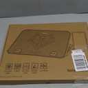 KeiBn Laptop Cooling Pad, Gaming Laptop Cooler 2 Fans for 10-15.6 Inch Laptops, 5 Height Stands, 2 USB Ports (S039) (Blue)