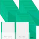 PerKoop 72 Pcs Take Home Folders Bulk Parent Teacher Communication Folder with 2 Pockets Plastic Homework Folder for Student Parent Teacher Classroom Back to School Supplies 11.73 x 9.45'' (Green)