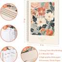 2 x 2026 Planner - Planner 2026, 2026 Planner Weekly and Monthly, Jan. 2026 - Dec. 2026, 8.5" x 11" Calendar Planner with 12 Monthly Tabs, Inner Pocket, Daily Organizer