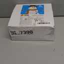 JOYIN 2 Pack 10 oz Christmas Flashing Fake Snow, Artificial Dry White Plastic Snowflakes, Flake Snow Powder Filler for Xmas Tree Decoration, Crafts Christmas Party Holiday Supplies and White Displays (Colorful)