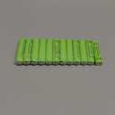 12 Packs 1.2V AAA 400mAh Ni-MH Rechargable Batteries for Garden Landscaping Solar Lights (AAA Size Cell)