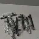 homdiy Black Cabinet Handles 10Pack 3inch Hole Center Kitchen Drawer Pulls and Knobs Stainless Steel Cabinet Hardware for Bathroom, Cupboard