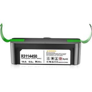 Upgrade 6.0Ah Replace Battery for iRobot Roomba R3 500 600 700 800 900 Series 14.4V Robot Vacuum 980, 960, 895, 890, 860, 695, 690, 680, 675, 640, 614,Extended Life Battery