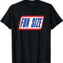 Fun Size - Candy Bar Style Label T-Shirt,Small