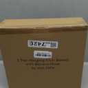 HULISEN 3 Tier Hanging Fruit Basket with Banana Hook, 36-Inch Heavy-Duty Wire Hanging Baskets for Kitchen Storage, Vegetable Produce Organizer (Including Installation Bracket)