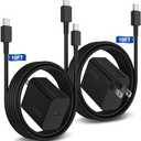 2Pack 45W Super Fast Charger with Type C Cable 10ft, USB C Wall Charging Block Adapter and Android Phone Charger Cord Long for Samsung Galaxy S25/S24+/S23 Ultra/S23+/S22/S22+/S22 Plus/S21/Note 20