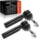A-Premium 2 x [5.520 Inch] Front Outer Tie Rod Ends, Compatible with Chevy & GMC & Cadillac - 2007-2014 - Silverado 1500, Tahoe, Suburban, Avalanche, Sierra 1500, Yukon (XL 1500), Escalade (ESV & EXT)
