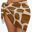 Women's Sarong Coverups Beach Wrap Sheer Bikini Chiffon Cover Ups for Swimwear