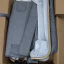 Larex Baby Bassinet Bedside Sleeper for Baby, Baby Crib Bed for Newborn Infant, Bedside Bassinet with Wheels, 5 Adjustable Height, Mosquito Net, Breathable Mattress and Mesh, Storage Basket and Bag