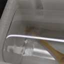 Set of 4 Square Glass Jar with Bamboo Lids and Spoons  Airtight 27 oz Borosilicate Glass Food Storage Contaienrs with 132 Kitchen Pantry Labels for Coffee, Tea, Sugar