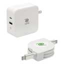 ReTrak - 100W Retractable USB-C Notebook Charger - White