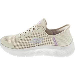 Skechers Women's Go Walk Flex Grand Entry Hands Free Slip-ins Sneakers (9 Wide, Off-white)