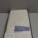 100% Blackout Shield Linen Blackout Curtains for Bedroom 96 Inches Long, Back Tab/Rod Pocket Living Room Drapes, Thermal Insulated Blackout Curtains 2 Panels Set, 50" W x 96" L,Cream