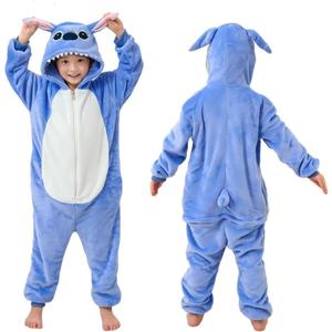 Kids Onesie Pajamas,Animal Cosplay Costumes Sleepwear Halloween Costumes for Girl (6-8 Years, Aaalan-1)