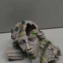 Reptile Cave Hideout Tank Accessories Decorations, Aquarium Hideaway Cave Fish Tank Decorations for Amphibians, Betta Fish, Shrimp, Lizards, Leopard Gecko