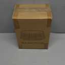 Blissun Christmas Tree Collar, 28.7" D Round Plastic Christmas Tree Ring, Christmas Tree Skirt for Artificial Christmas Trees Decoration (Black)