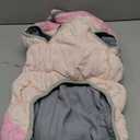 Lelepet Dog Coat Warm Dog Winter Coat Waterproof Dogs Jacket with Harness Built in Reflective Pet Fleece Vest Zip-Up Cold Weather Coats for Large Dogs Turtleneck & Windproof Coats Boxer Pink XL