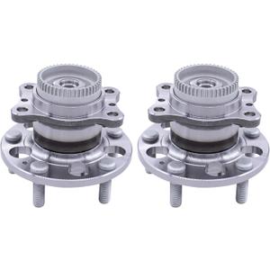 NewYall Pack of 2 FWD Rear Left or Right Wheel Hub Bearing | for Hyundai Elantra Veloster 2011-2017 Kia Forte Forte5 2014-2018