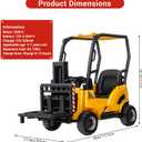 12V Electric Ride On Forklift Car for Kids with Remote Control, 46 inches x 21.6 inches x 38.5 inches