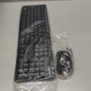 Logitech MK270 Wireless Keyboard and Mouse Combo for Windows, 2.4 GHz, 8 Multimedia Keys, PC, Laptop, Wireless Keyboard Compact Mouse Combo - Black (1 Pack)