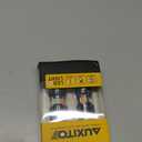 AUXITO CANBUS 1157 Switchback LED Bulbs 2357 2057 7528 BAY15D Dual Color Amber/White Anti Hyper Flash Built-in Resistor Error Free Turn Signal Lights and DRL/Parking Lights, Pack of 2