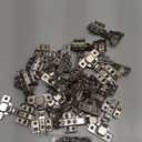 Berta (20 Pieces) Full Overlay Frameless European Hinges, 105 Degree 2-Cam 4-Way Adjustable Concealed Kitchen Cabinet Door Hinges with Screws