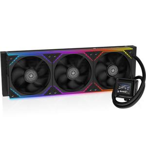 Thermalright FW360 SE ARGB V2 360mm AIO CPU Cooler, 2" LCD Screen, TL-M12Q 2000RPM Daisy-Chain Fans, for AM4/AM5 & Intel LGA 1700/1851, Black