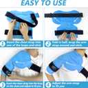 RelaxCoo Shoulder Ice Pack Rotator Cuff Cold Therapy, Reusable Gel Ice Wrap for Shoulder Injuries & Pain Relief, Bursitis, Tendonitis, Swelling, Recovery for Man and Women