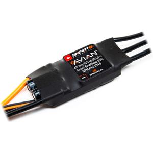 Spektrum Avian 45 Amp Brushless Smart ESC, 3S-6S, SPMXAE1045, White